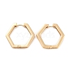 Brass Hoop Earrings EJEW-G363-04KCG-1