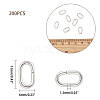 Oval Iron Jump Rings IFIN-PH0024-44P-7