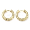 Brass Hoop Earrings EJEW-K276-01G-1