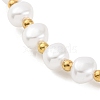 Alloy Imitation Pearl Bracelet for Women BJEW-M018-02B-2