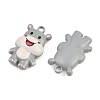 Baking Paint Zinc Alloy Pendants AL-CBA032C-02-2