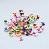 Ornament Accessories Disc Plastic Paillette Beads PVC-R013-10mm-M-1