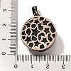 Natural Lava Rock Pendants G-P560-01R-21-3