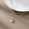 925 Sterling Silver & Natural Freshwater Pearl Pendants SE-CBA9BBC-02G-3