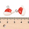 Christmas Theme Opaque Resin Pendants RESI-S08-02D-3