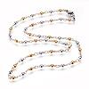 304 Stainless Steel Chain Necklaces STAS-P164-12GP-1