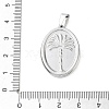 304 Stainless Steel Pendants SA-CBA34D4-12P-3