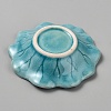 Lotus Leaf Ceramics Jewelry Decorative Plates AJEW-WH0766-84B-2