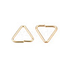 Brass Triangle Linking Ring KK-N232-331A-02-2