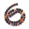 Natural Brecciated Jasper Beads Strands G-M381-01C-3