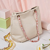 Givenny-EU 4Pcs 4 Colors Acrylic Beads Bag Strap FIND-GN0001-06-12