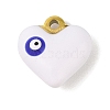 304 Stainless Steel Enamel Pendants LS-STAS-M071-02C-1