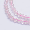 Natural Morganite Beads Strands G-L478-08-4mm-2
