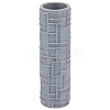 Plastic Handle Clay Texture Roller DIY-WH0699-88D-1