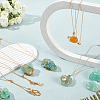 6Pcs Crystal Cage Holder Necklace NJEW-AB00036-5