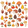 60Pcs 15 Styles Thanksgiving Day Alloy Enamel Pendants ENAM-PH0002-88-1
