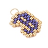 Handmade MIYUKI Seed Beads PALLOY-MZ00867-02-3