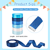 6 Rolls 6 Colors Polyester Ribbon OCOR-CP0001-27B-2