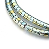 Electroplate Non-magnetic Synthetic Hematite Bead Strands G-I208-17-H-2