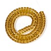 Transparent Glass Beads Strands GLAA-N026-4x8mm-T07-2