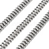 Tarnish Resistant 304 Stainless Steel Wheat Chain CHS-H026-04P-1