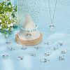 HOBBIESAY 60Pcs Electroplate Glass Pendants GLAA-HY0001-19-4