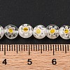 Handmade Millefiori Lampwork Beads Strands LS-LAMP-G164-11O-4