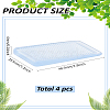 Transparent PVC Furniture Pads AJEW-LP0001-54-2