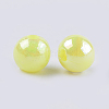 Opaque Acrylic Beads MACR-S296-90B-2
