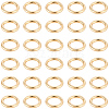 200Pcs 304 Stainless Steel Round Rings STAS-BBC0010-21B-7