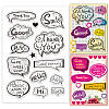 Custom PVC Plastic Clear Stamps DIY-WH0618-0098-1