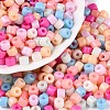 Opaque Baking Paint Glass Seed Beads SEED-T008-02-M02-1