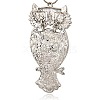 Tibetan Style Alloy Bird Large Pendants PALLOY-J127-01AS-2