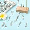 40Pcs 4 Styles Alloy Pendants FIND-FS0005-02-5