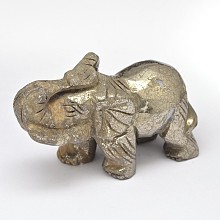Elephant Natural Pyrite Display Decorations G-A145-01A