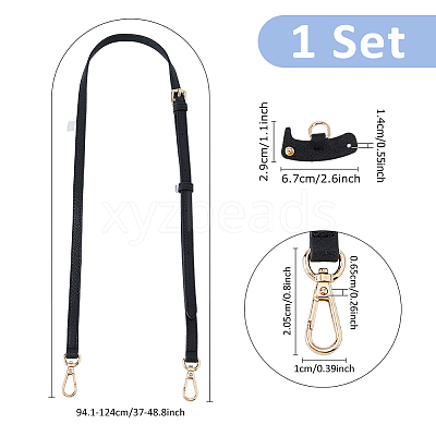 PU Leather Bag Straps DIY-WH0581-26B-1