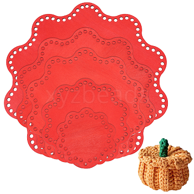 Cotton Wood Basket Bottom DIY-WH0319-35-1
