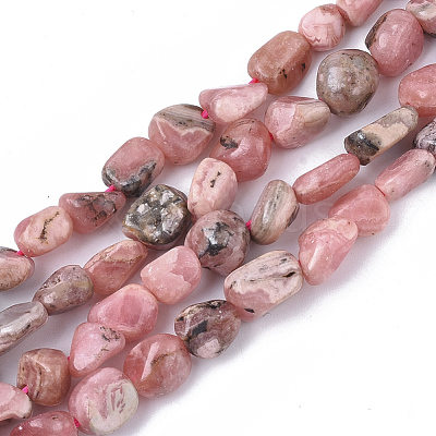 Natural Rhodochrosite Beads Strands X-G-S363-064-1