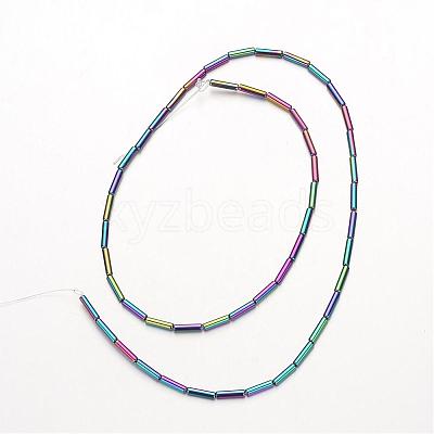 Electroplate Non-magnetic Synthetic Hematite Bead Strands G-F300-37B-02-1