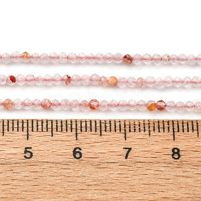 Natural Ferruginous Quartz Beads Strands G-B142-A01-2mm-1