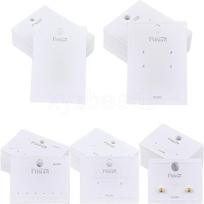 150 Pcs 5 Styles Paper Display Cards CDIS-CA0001-09-1