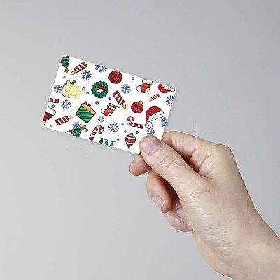 PVC Plastic Waterproof Card Stickers DIY-WH0432-058-1