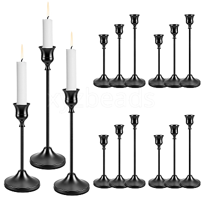3Pcs 3 Styles Metal Candle Holder Sets DIY-WA0001-37G-1