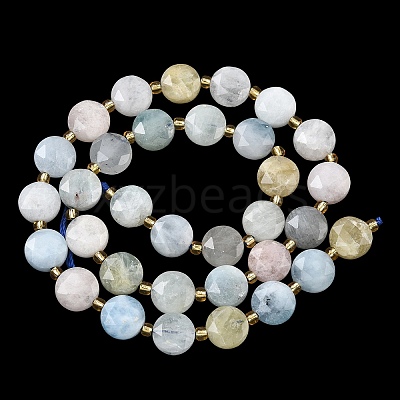 Natural Morganite Beads Strands G-C116-A185-02-1
