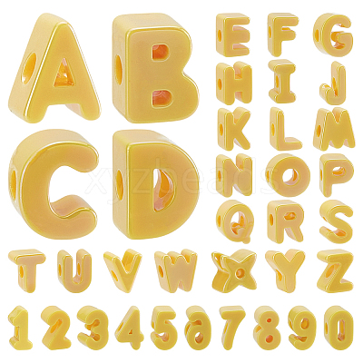 Opaque Acrylic Beads SACR-HY0001-16-1
