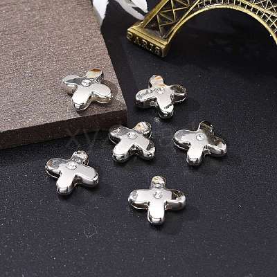Letter Slider Beads for Watch Band Bracelet Making ALRI-O012-X-NR-1