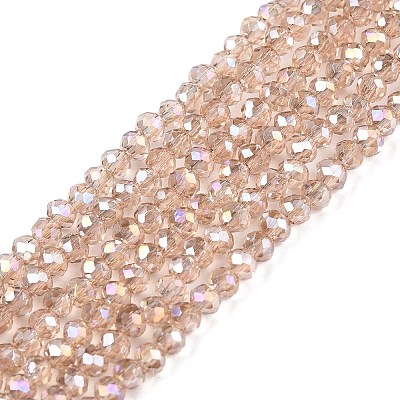 Electroplate Glass Beads Strands LS-EGLA-A044-T1mm-B20-1