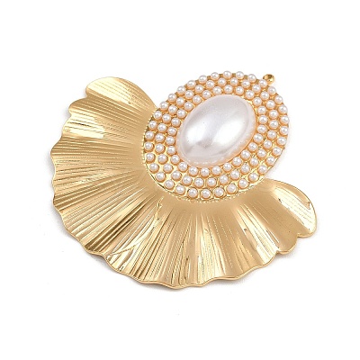 304 Stainless Steel Pendants STAS-P410-07G-1
