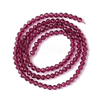 Transparent Glass Beads Strands GLAA-C019-01B-02-1