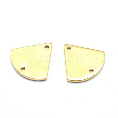 Brass Links Connectors KK-J279-39G-NR-1